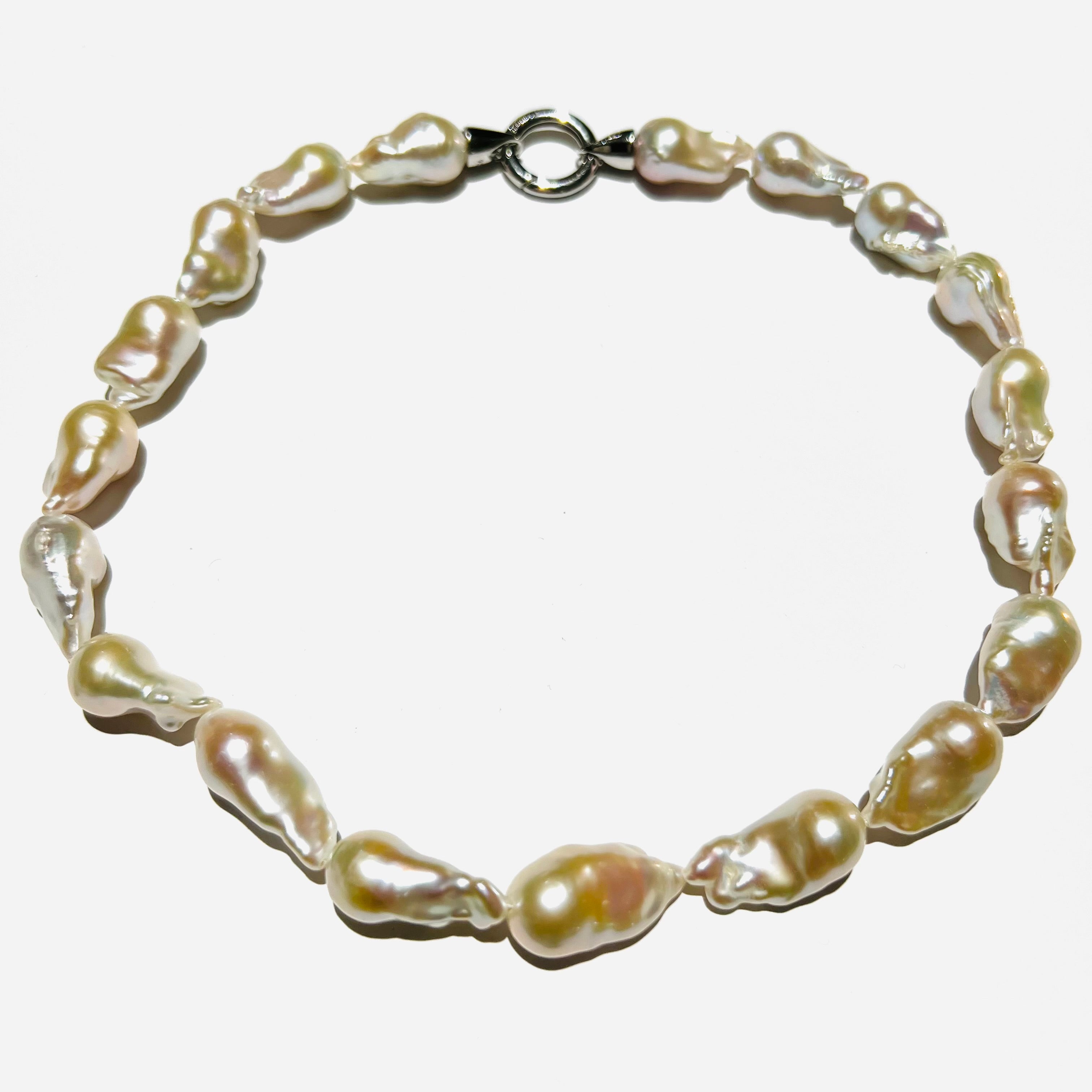 Tropfenbarockperlenkette