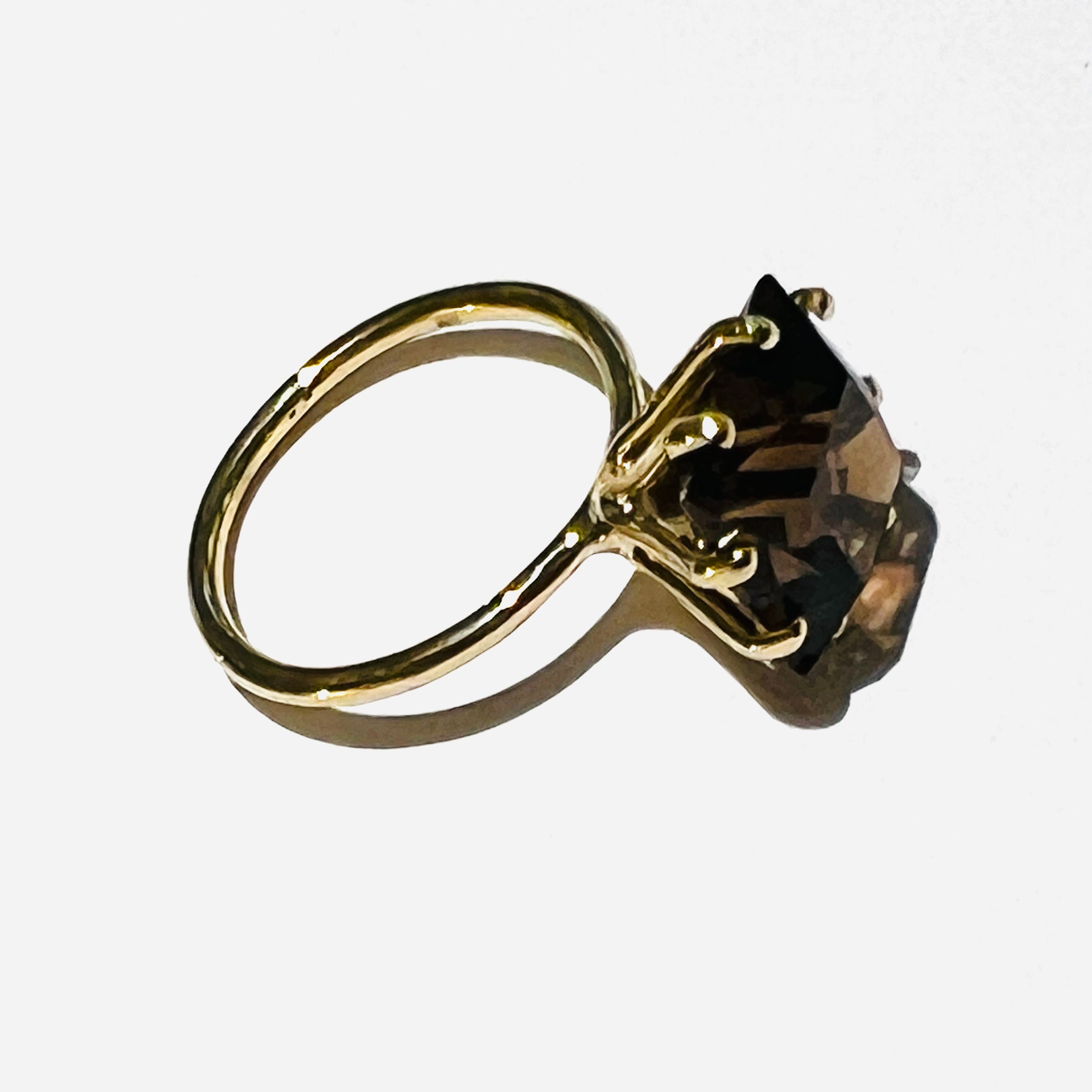 Braunquadratkronenring