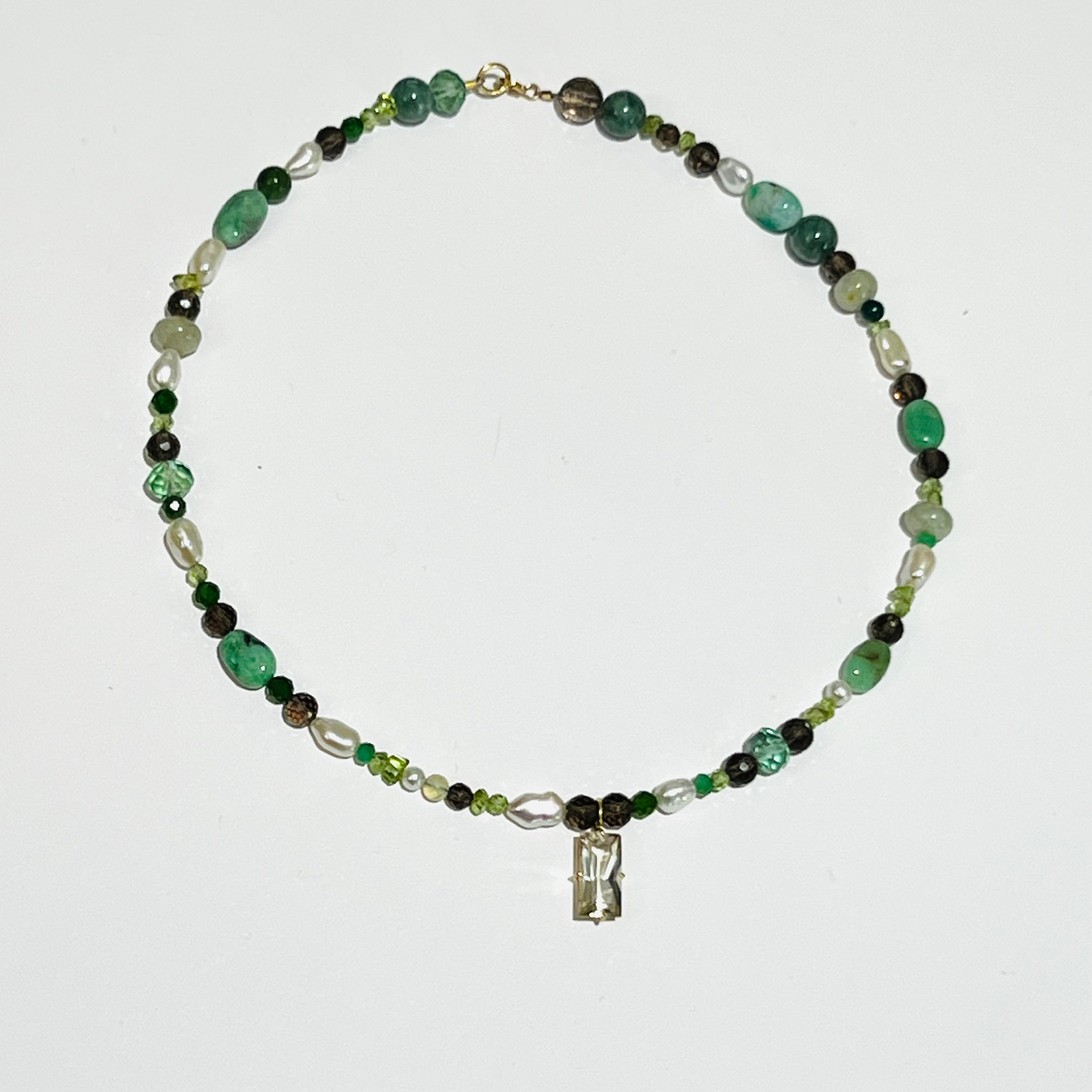 Lemoncitrinrechreckkette