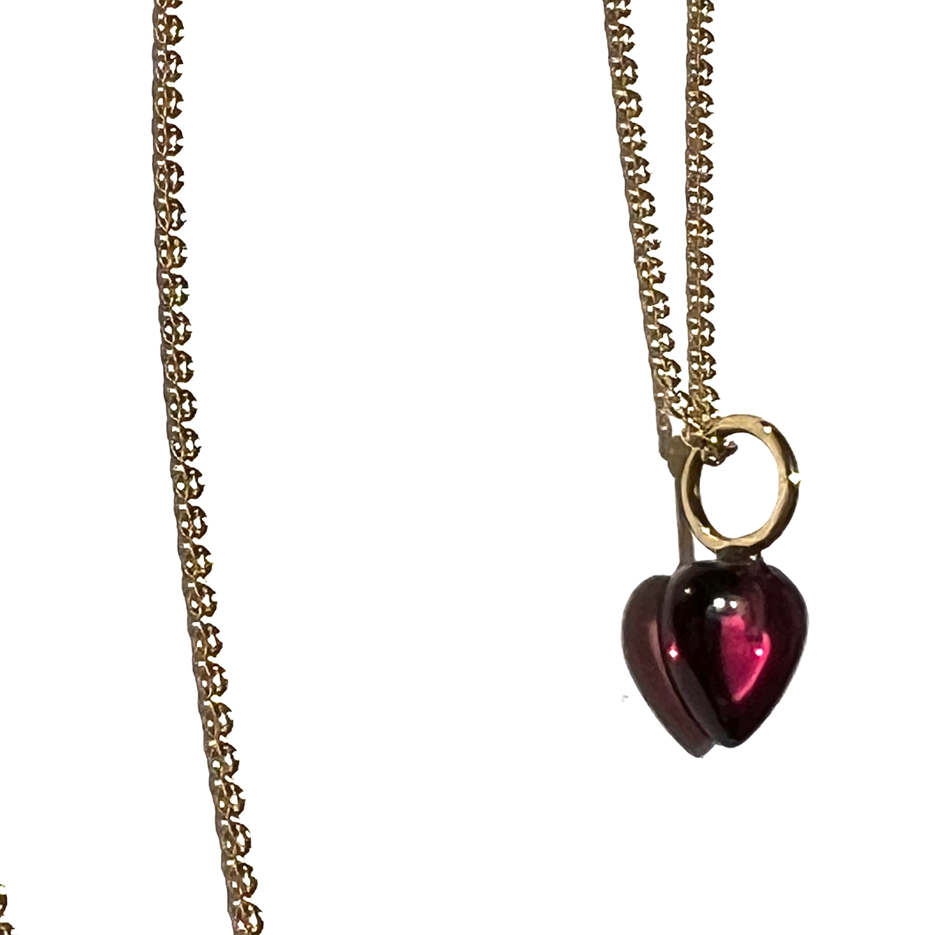 Rubinherzkette