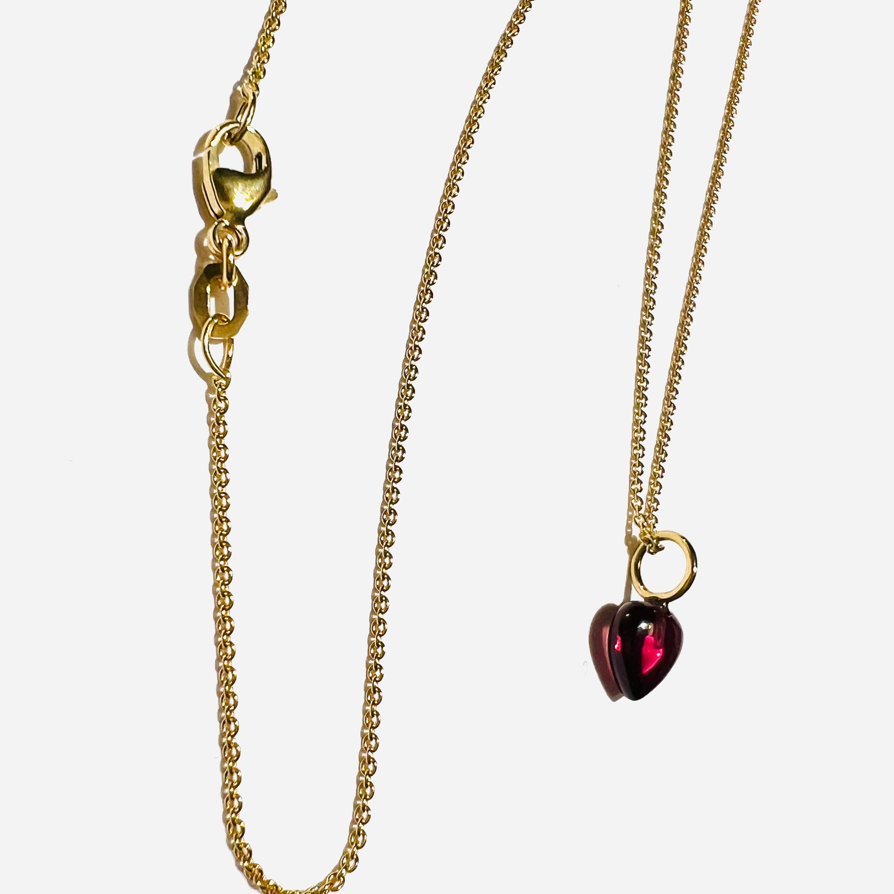 Rubinherzkette
