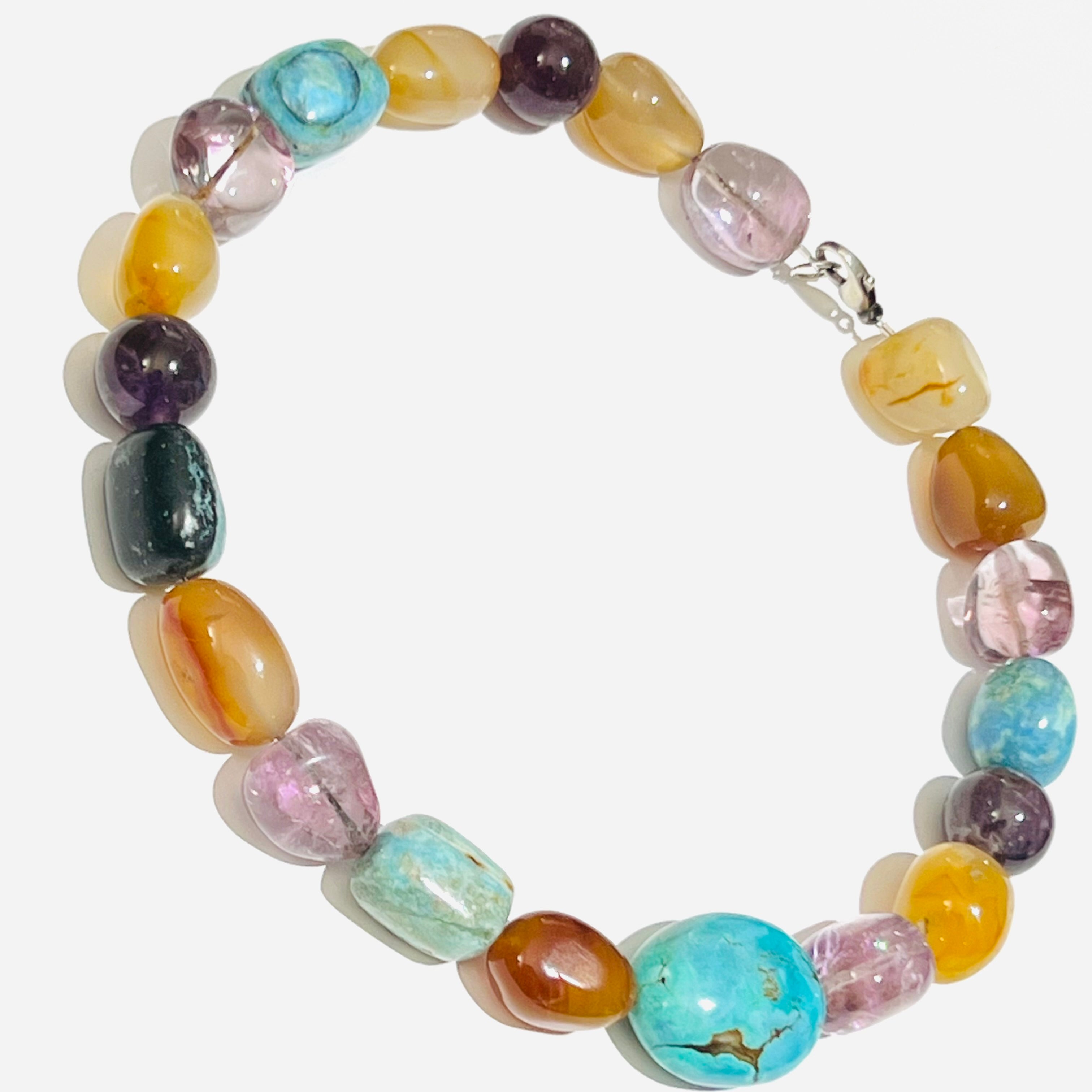 Dickebuntemurmelkette