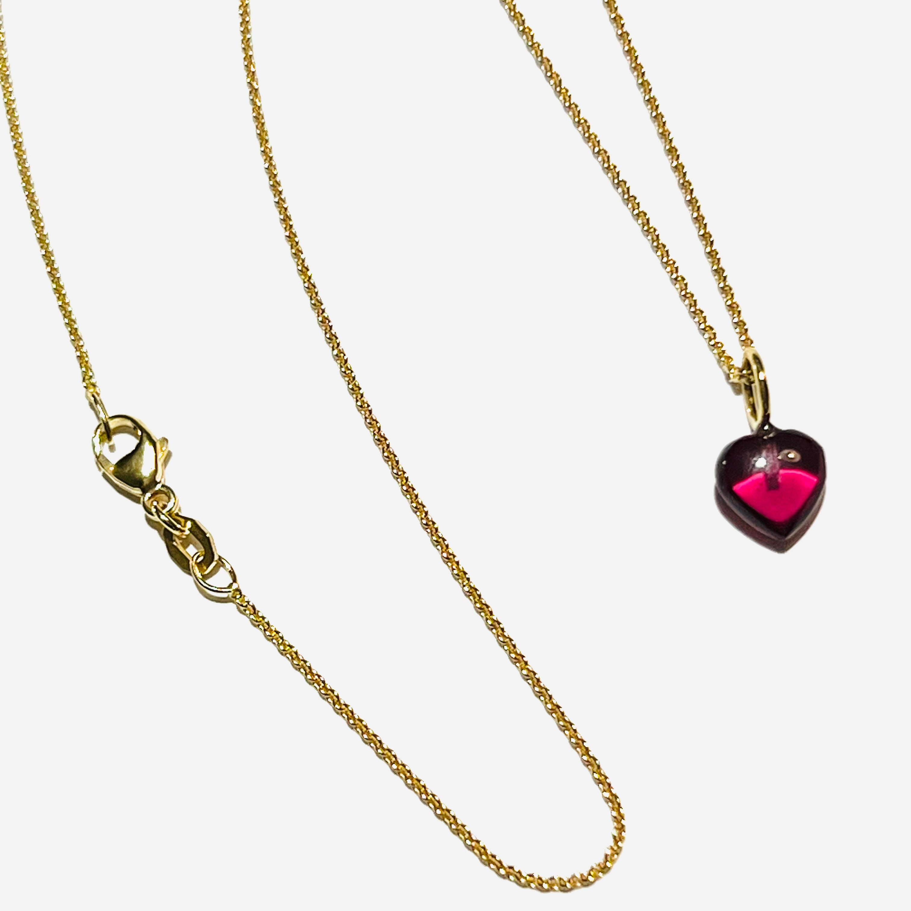 Rubinherzkette