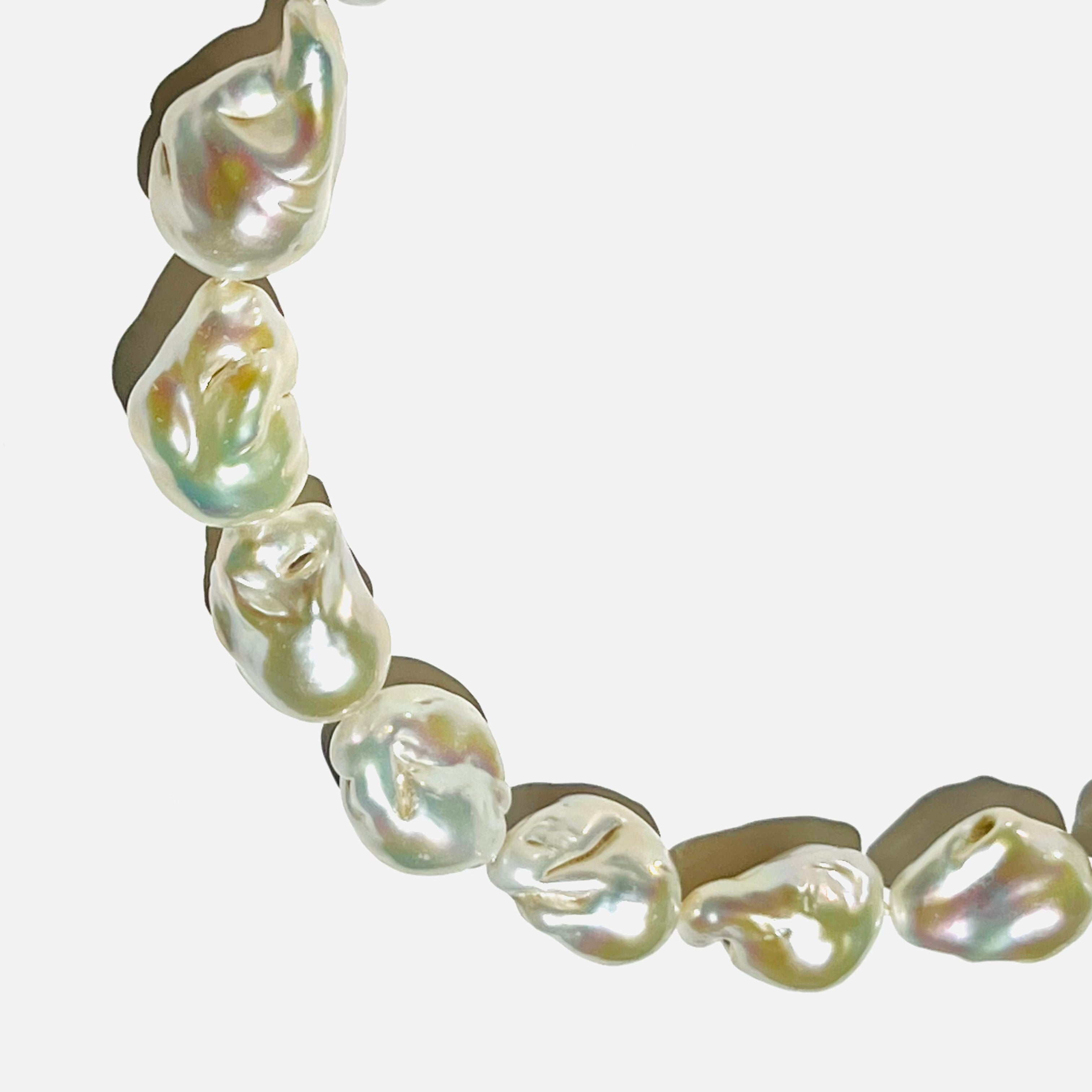 Barockwhiteperlenkette