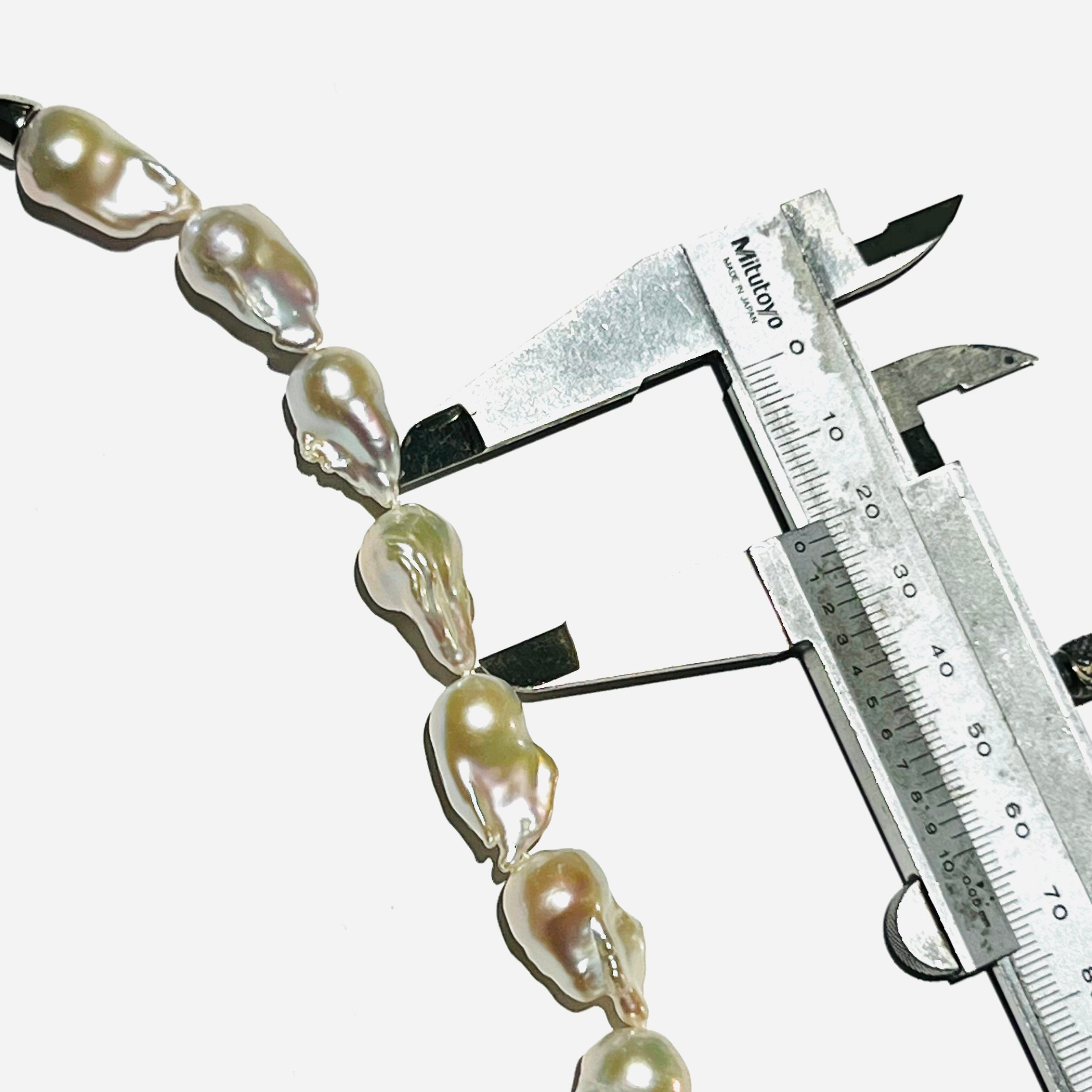 Tropfenbarockperlenkette